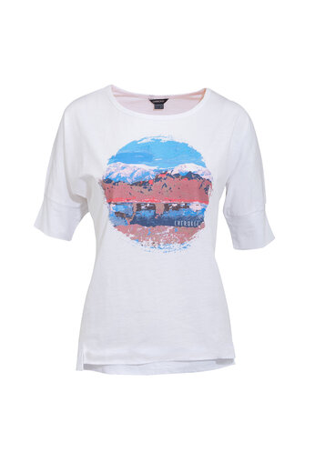 Bílé tričko s potiskem