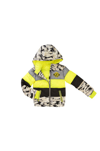 Reflexní bunda s kapucí