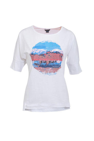 Bílé tričko s potiskem