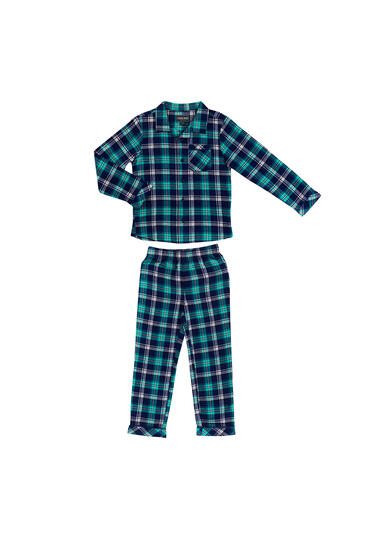 Kostkované pyžamo