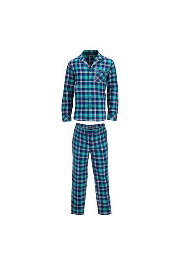 Kostkované pyžamo